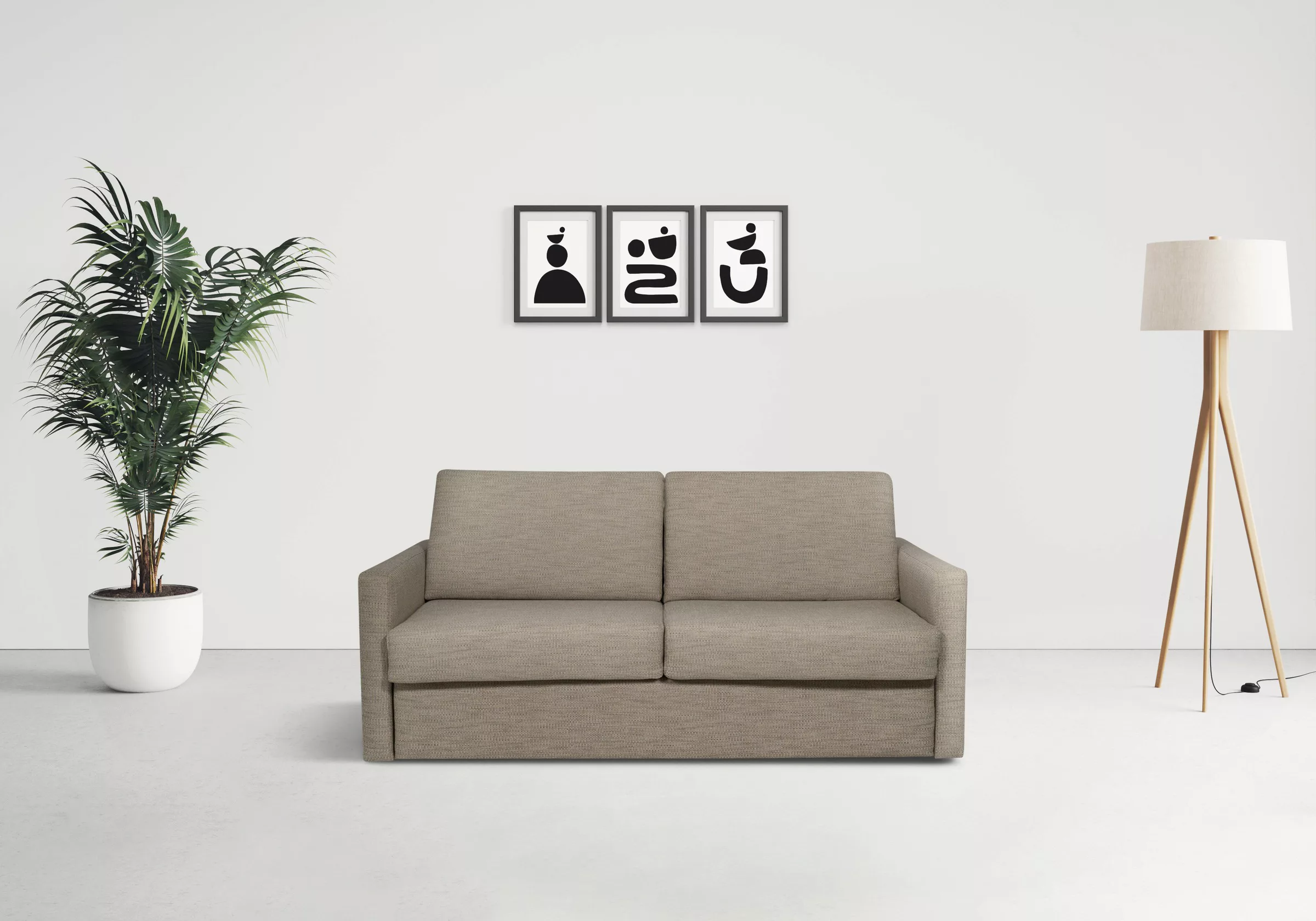 Places of Style Schlafsofa "Goldpoint 162 cm, Dauerschläfer, Liegefläche 12 günstig online kaufen