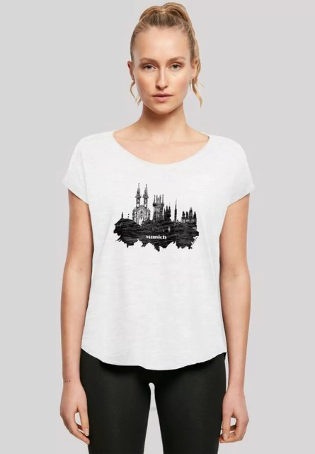 F4NT4STIC T-Shirt "Cities Collection - Munich skyline", Print günstig online kaufen