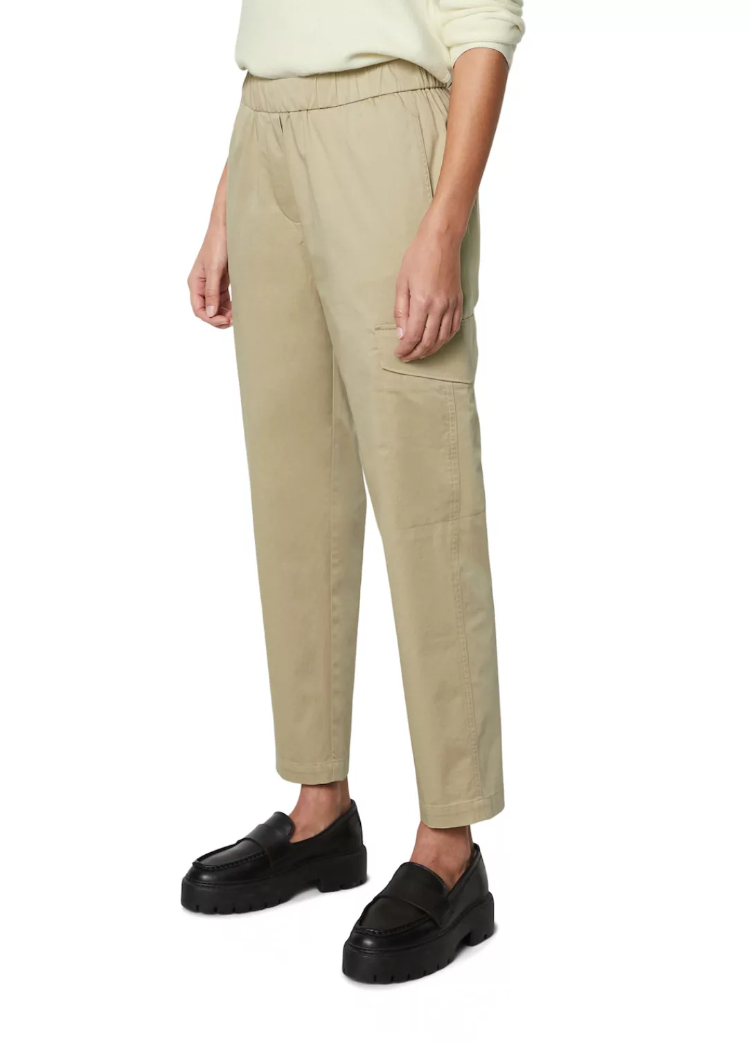 Marc OPolo Chinohose "aus Baumwoll-Satin-Stretch" günstig online kaufen