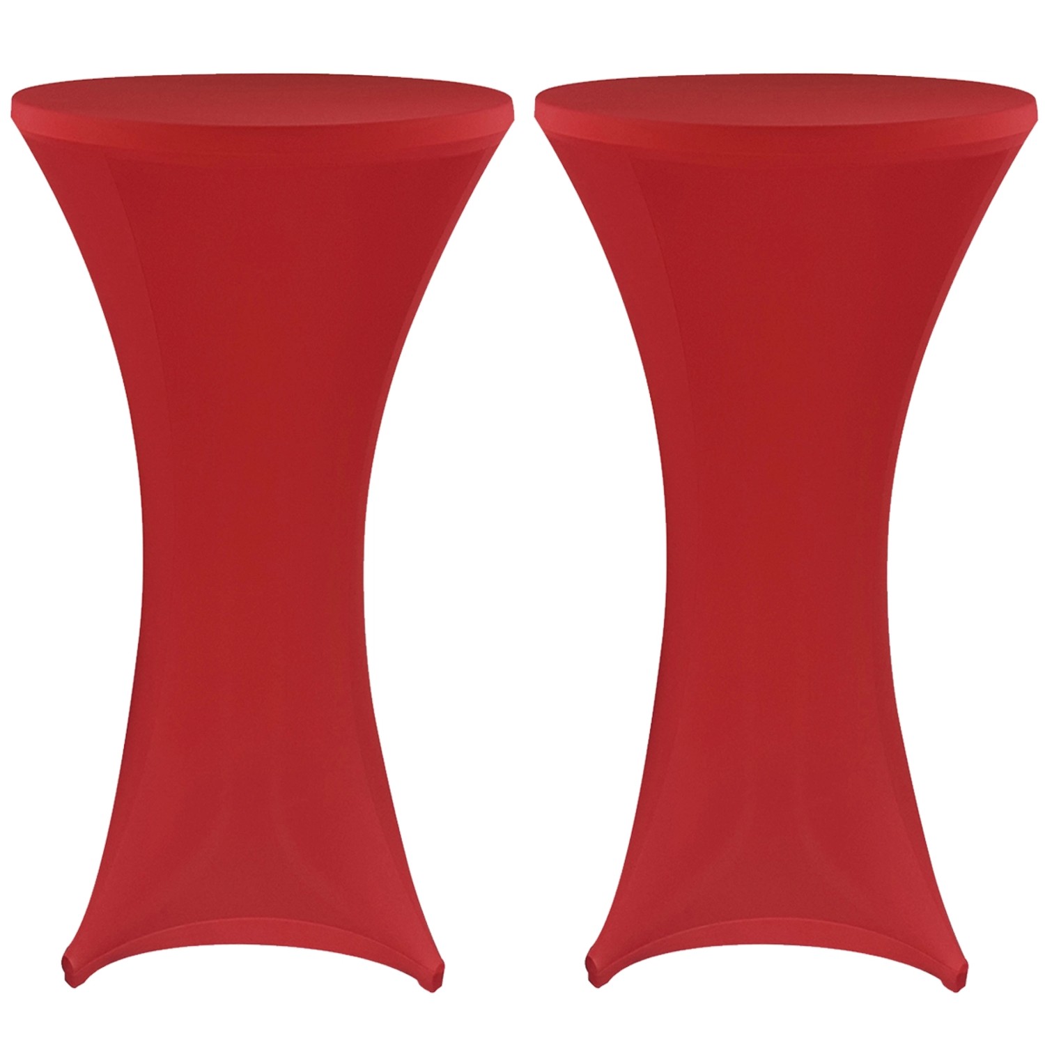 NYVI Stehtischhusse 2er 80-85 x 110-120 cm Rot günstig online kaufen