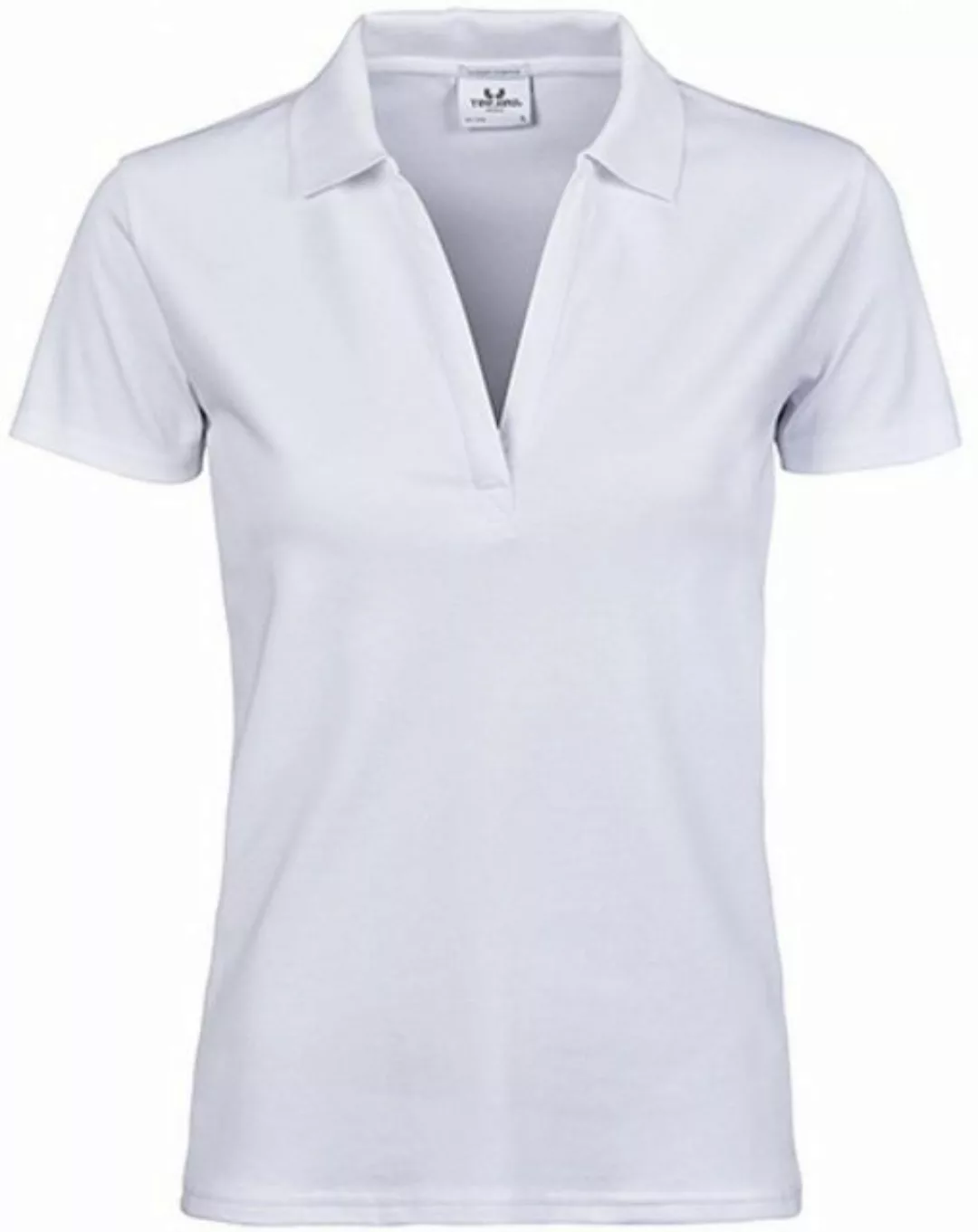 Tee Jays Poloshirt Damen Polo Womens Luxury Stretch V-Neck Polo günstig online kaufen