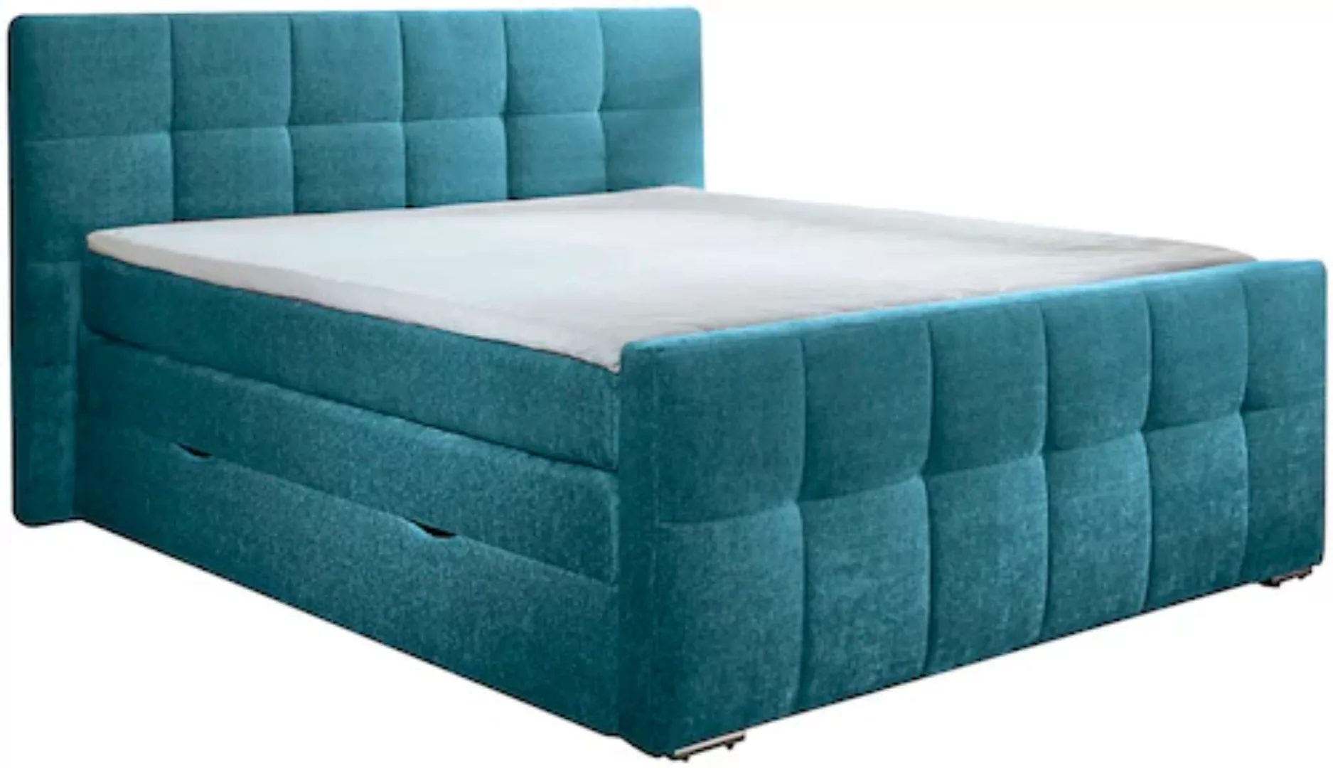 Places of Style Boxspringbett »Rosà«, H3/H3, H3/H4, H4/H4 möglich günstig online kaufen