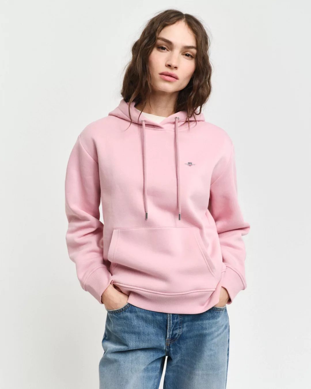 Gant Hoodie "SHIELD HOODIE", Grafische GANT-Stickerei auf der Brust günstig online kaufen