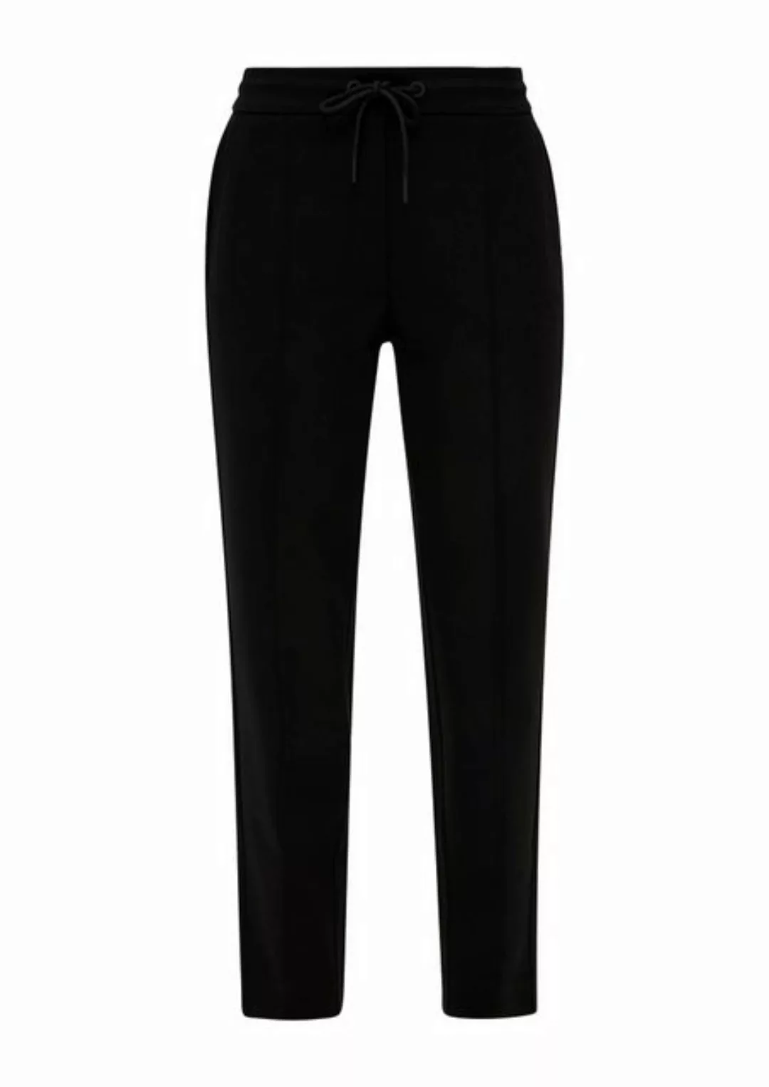 s.Oliver Jerseyhose - Bequeme Stoffhose - Hose mit Stretch - Einfarbige Str günstig online kaufen