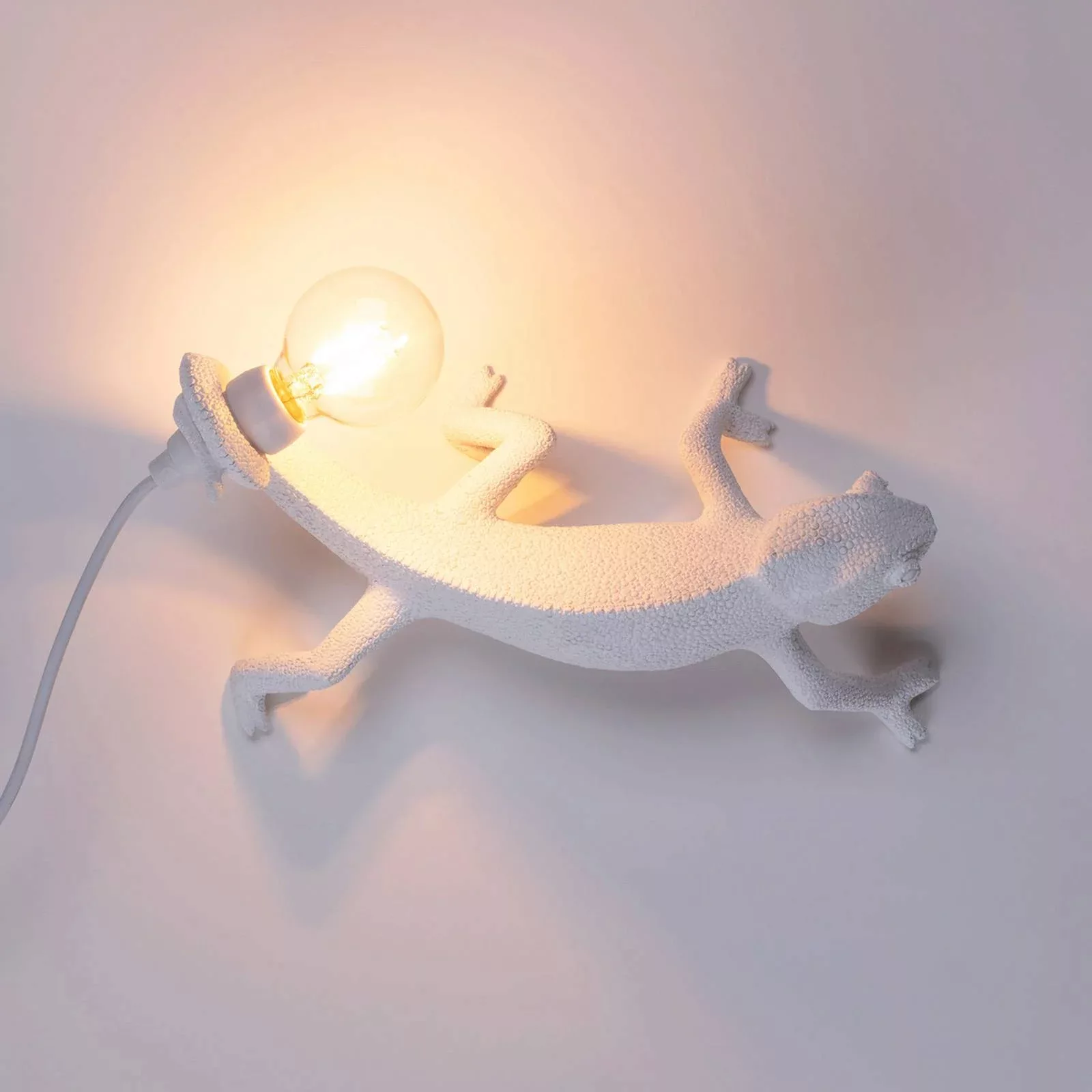 SELETTI Chameleon Lamp Going Down Wandlampe USB günstig online kaufen
