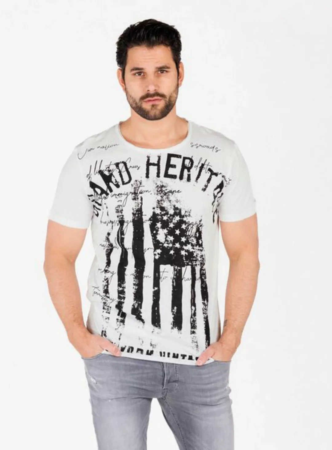 Key Largo T-Shirt MT VINTAGE round günstig online kaufen