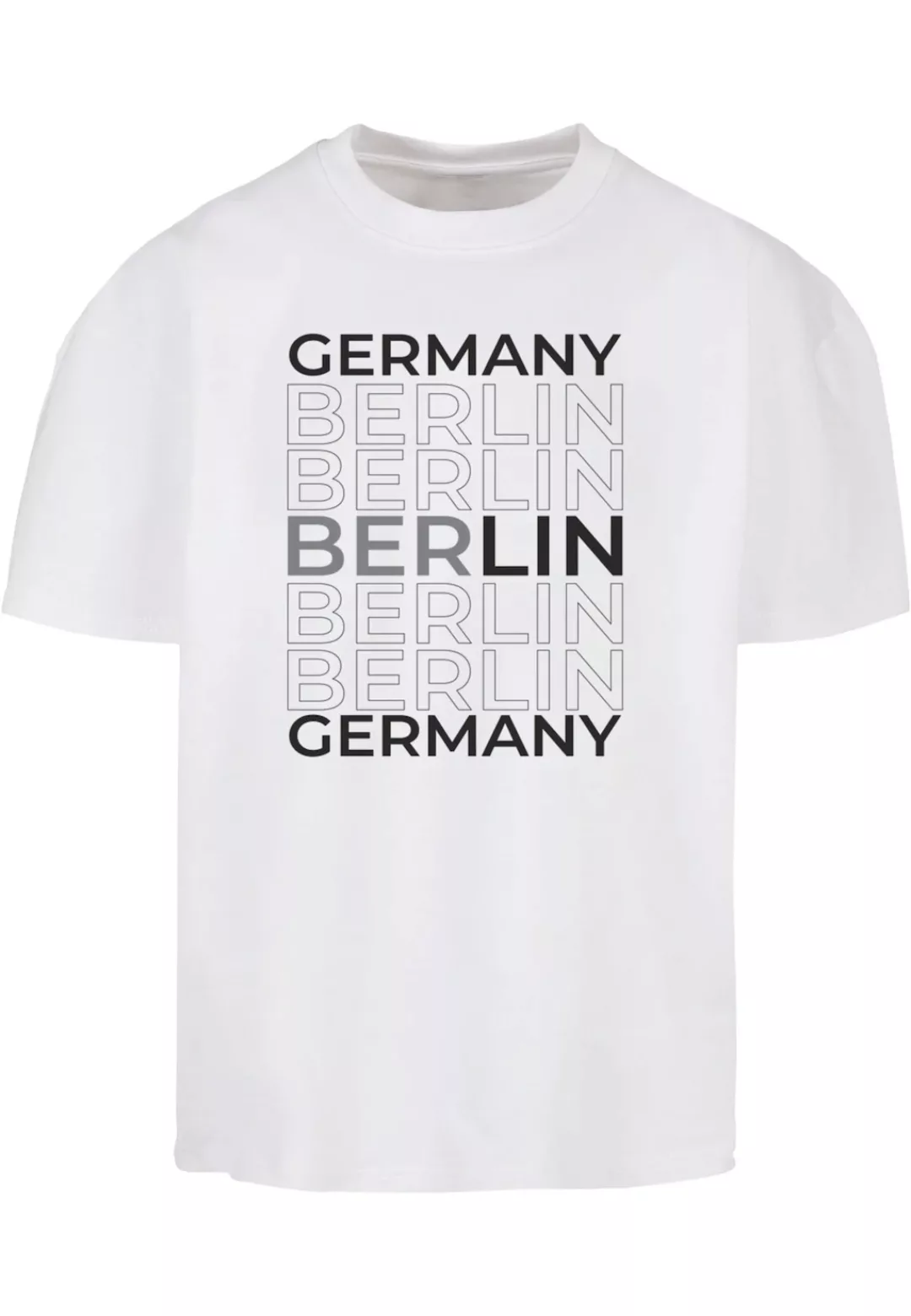 Merchcode T-Shirt "Merchcode Herren Berlin Ultra Heavy Cotton Box T-Shirt" günstig online kaufen