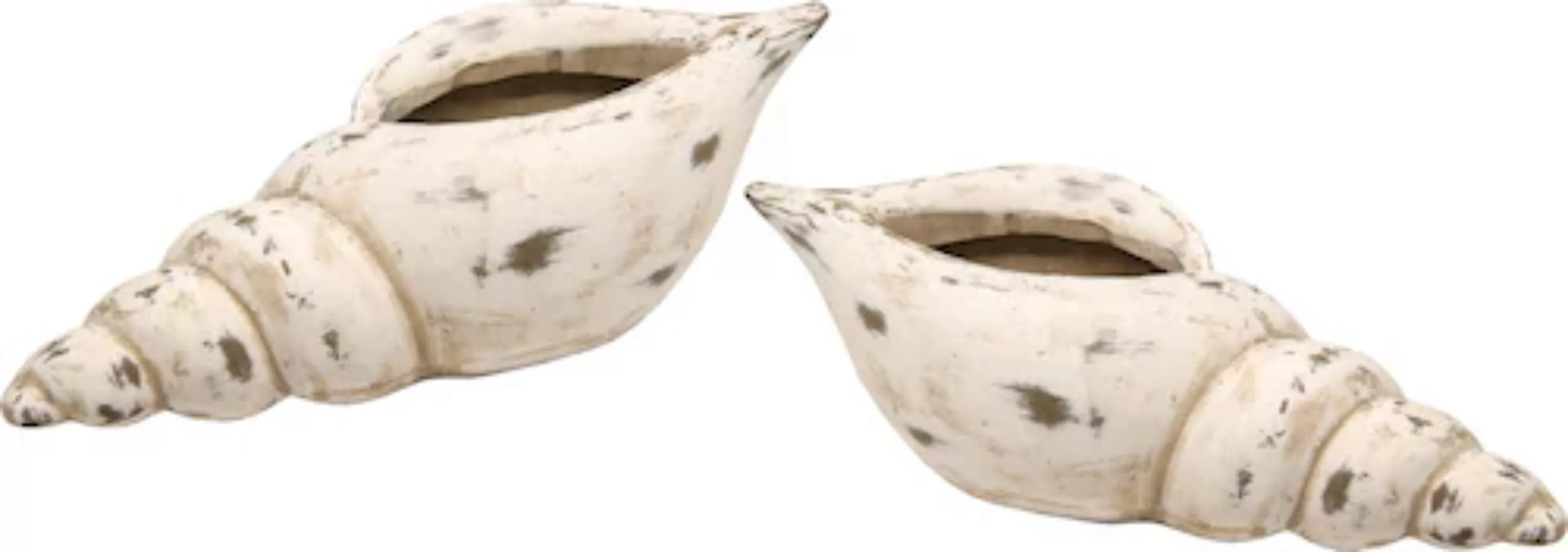 I.GE.A. Dekoschale "Keramik-Schale Muschel", (Set, 2) günstig online kaufen