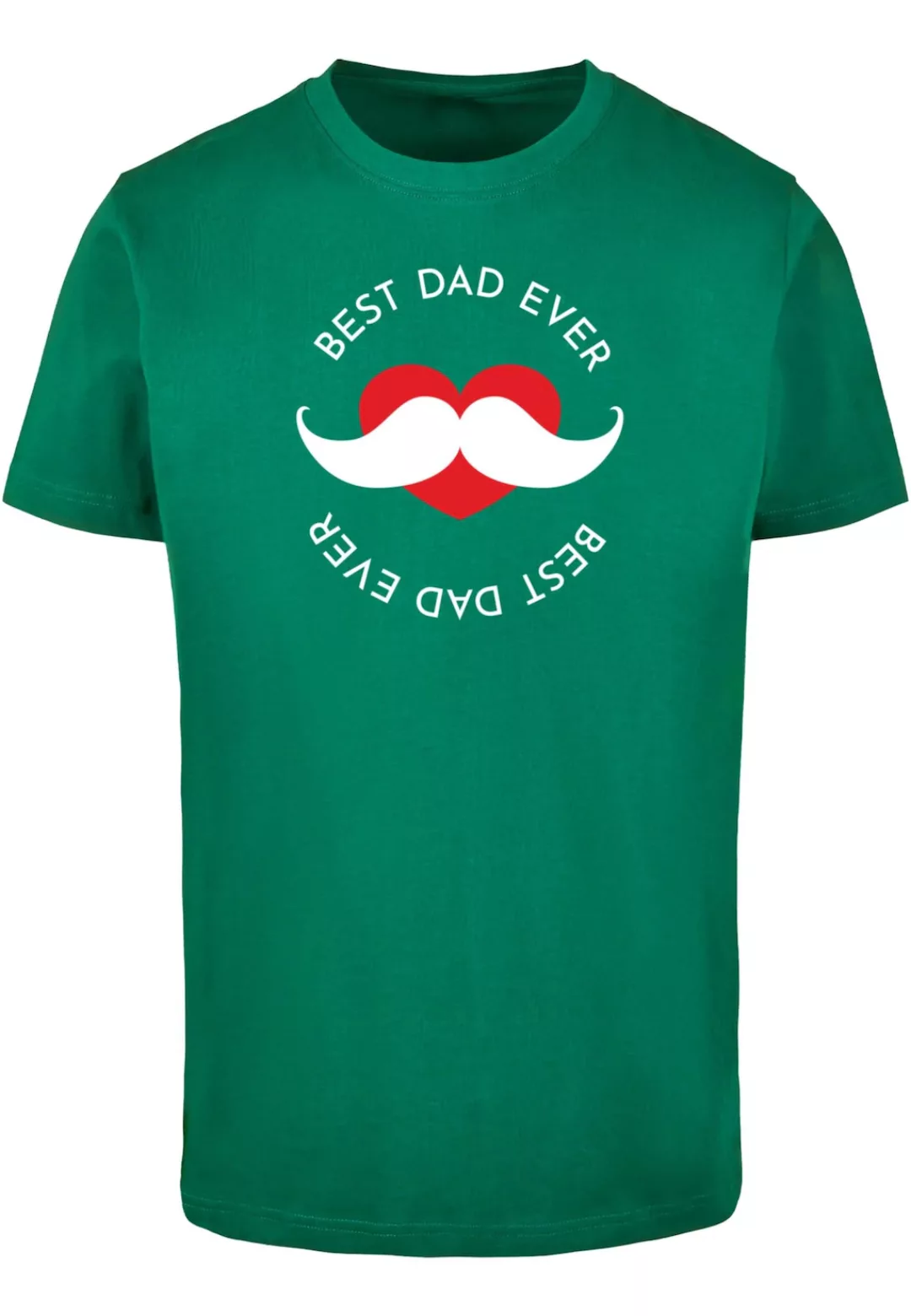 Merchcode T-Shirt "Merchcode Herren Fathers Day - Best dad T-Shirt Round Ne günstig online kaufen