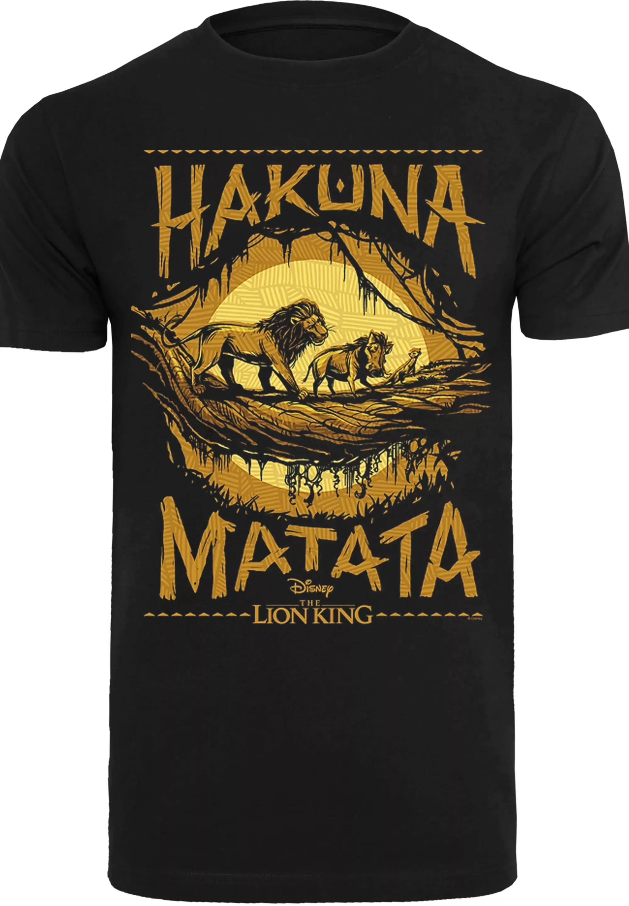 F4NT4STIC T-Shirt "König der Löwen Hakuna Matata", Print günstig online kaufen