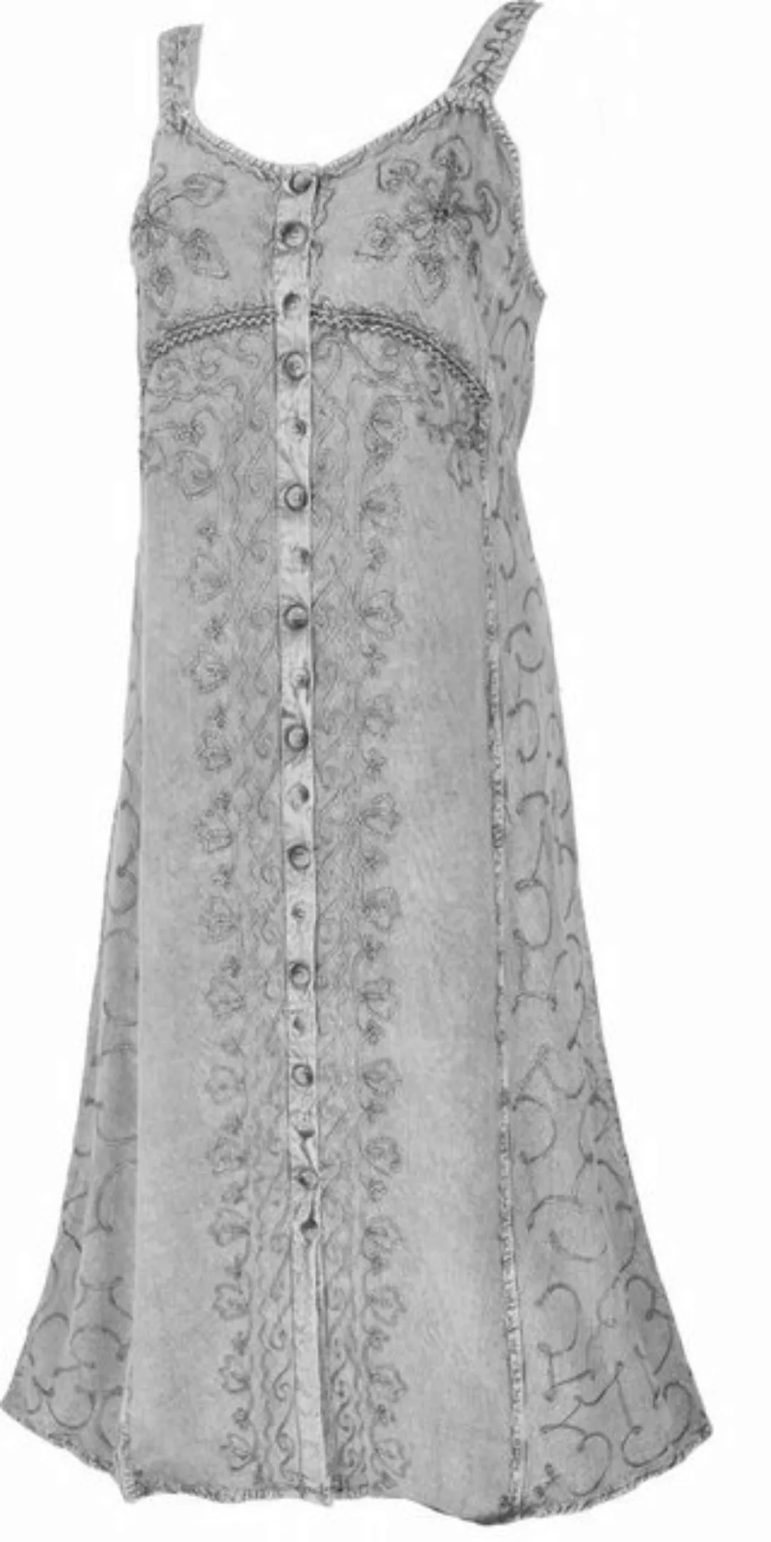 Guru-Shop Midikleid Besticktes Boho Sommerkleid, indisches Hippie.. alterna günstig online kaufen