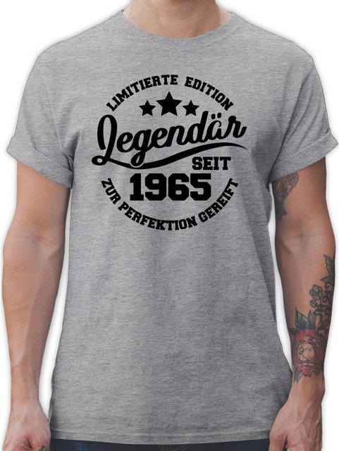 Shirtracer T-Shirt Legendär seit 1965 - schwarz 60. Geburtstag günstig online kaufen