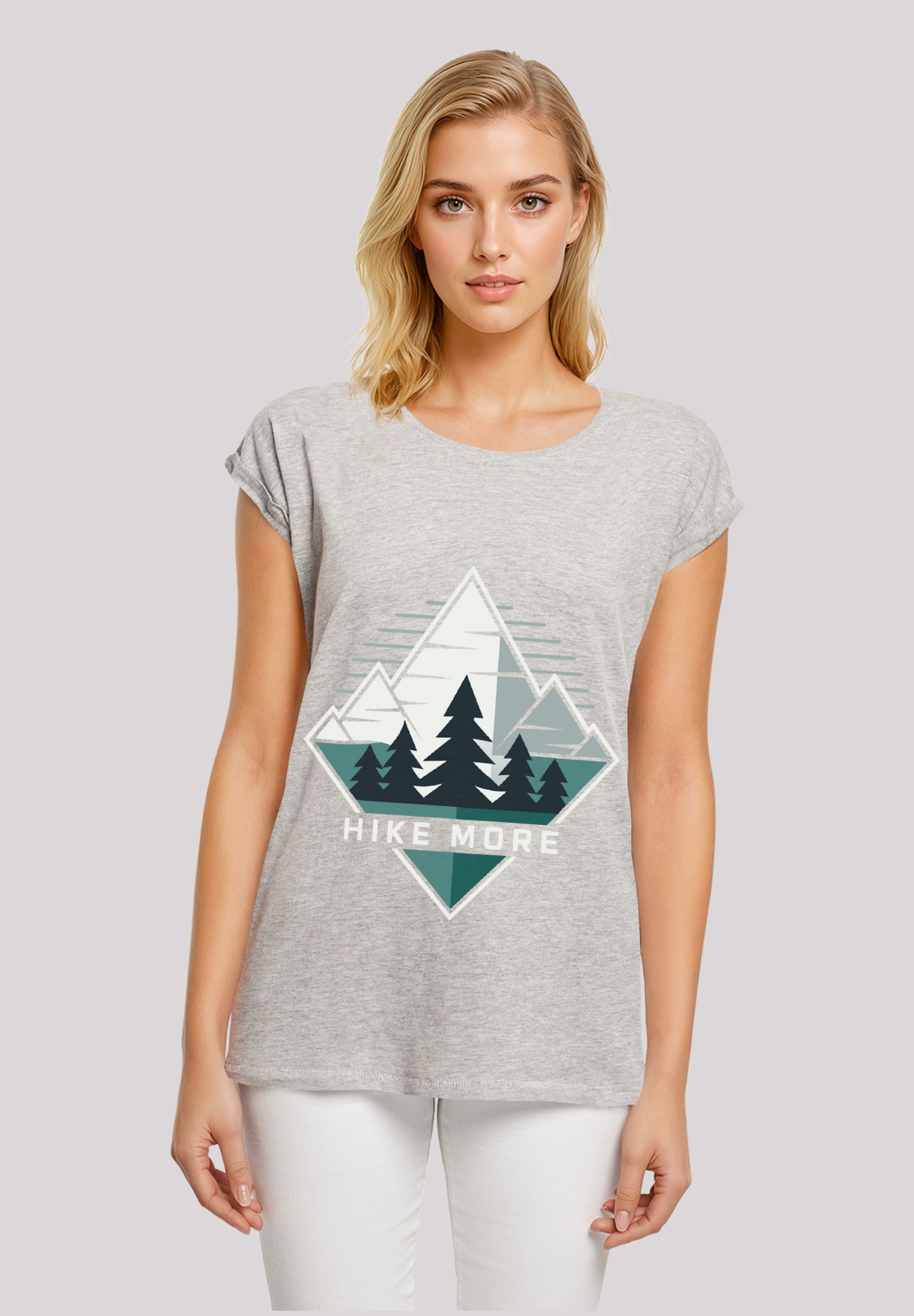 F4NT4STIC T-Shirt "Hike More Mountains", Premium Qualität günstig online kaufen