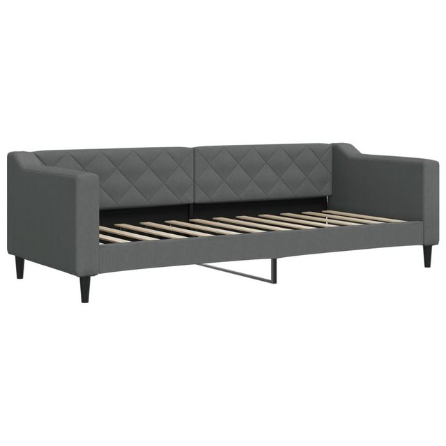 vidaXL Gästebett Tagesbett Dunkelgrau 80x200 cm Stoff Gästebett Schlafsofa günstig online kaufen