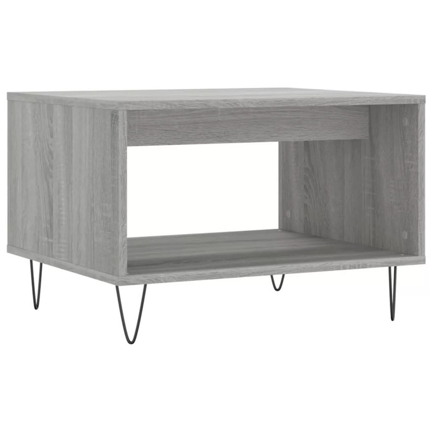 vidaXL Couchtisch Grau Sonoma 60x50x40 cm Holzwerkstoff Modell 1 günstig online kaufen