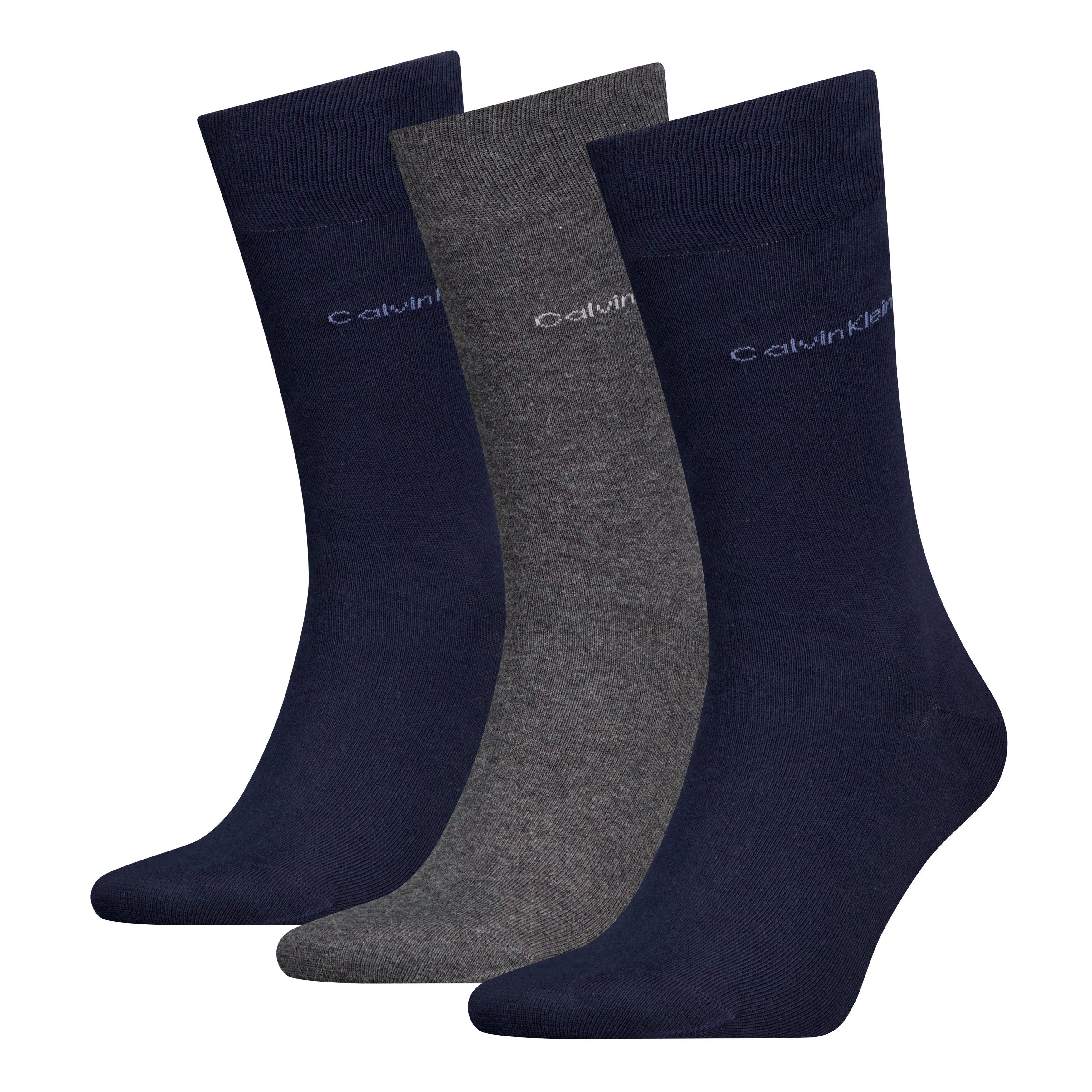 Calvin Klein Socken "CK MEN SOCK 3P", (3 Paar, 3 Paar), mit Markenschriftzu günstig online kaufen