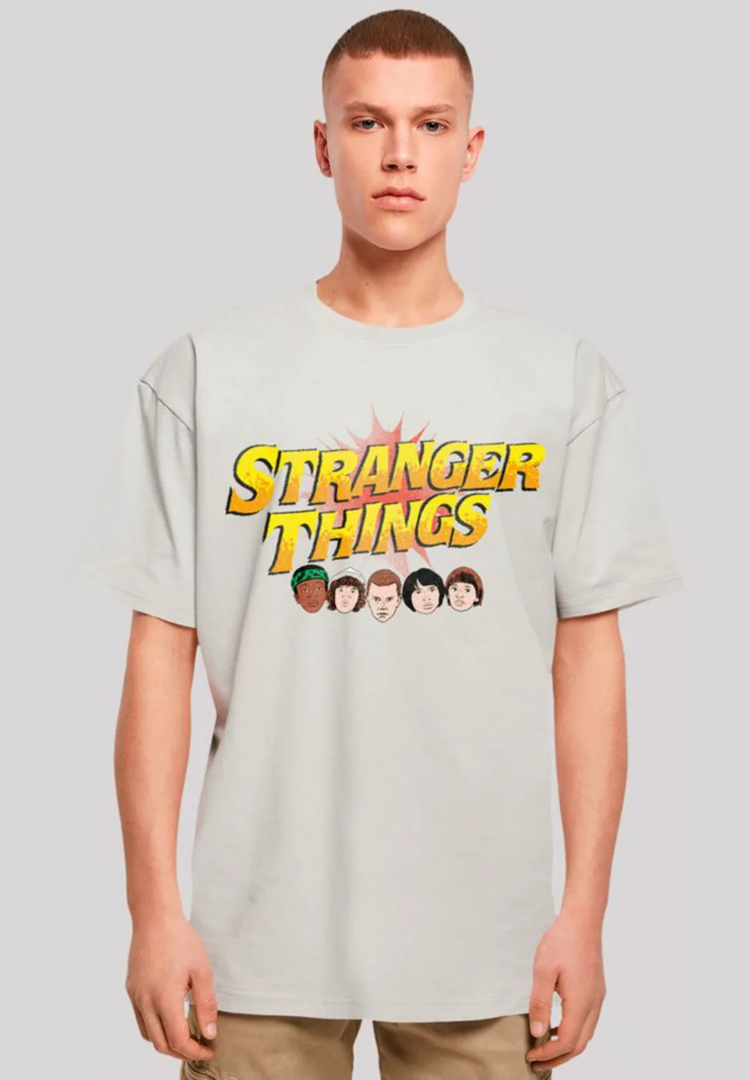 F4NT4STIC T-Shirt "Stranger Things Comic Heads", Premium Qualität günstig online kaufen