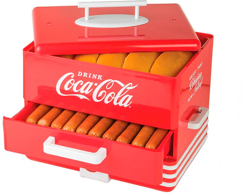 SALCO Hotdog-Maker »Coca-Cola SHD-80CC«, 600 W günstig online kaufen