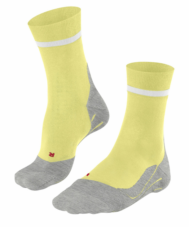 FALKE RU4 Damen Laufsocken, 39-40, Gelb, Baumwolle, 16704-125503 günstig online kaufen