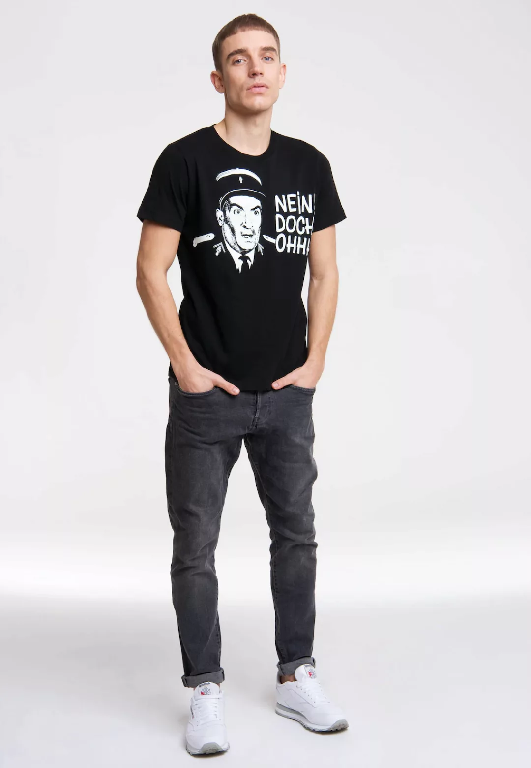 LOGOSHIRT T-Shirt "Le Gendarme de Saint-Tropez - Nein Doch Ohhh", mit coole günstig online kaufen