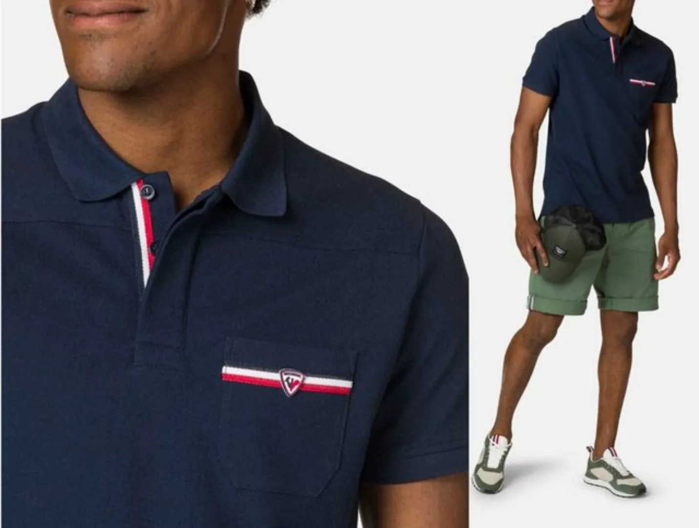 Rossignol Poloshirt ROSSIGNOL POCKET LOGO Polo Shirt Polohemd Hemd T-Shirt günstig online kaufen