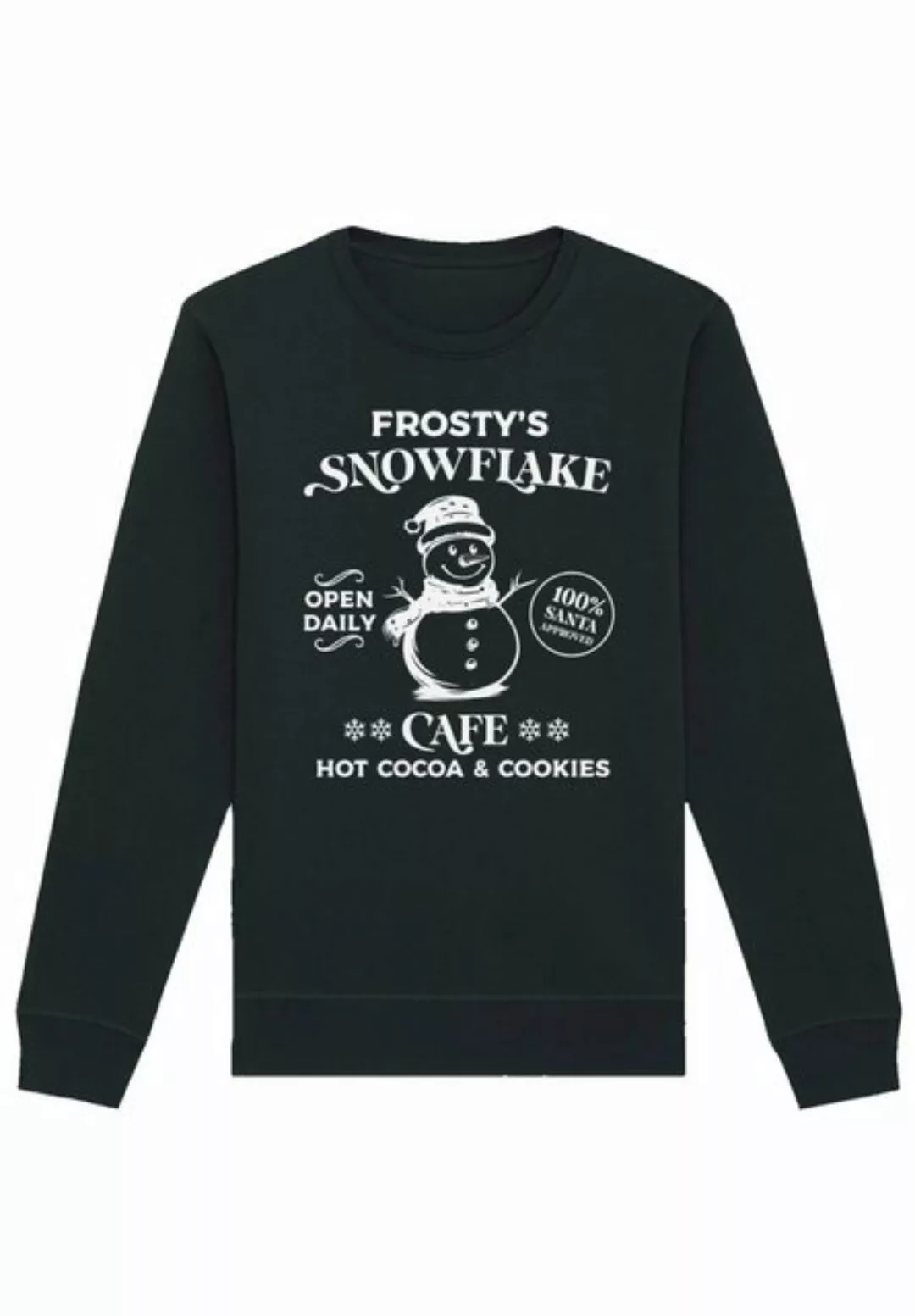 F4NT4STIC Sweatshirt Weihnachten Frostys Snowflake Cafe Retro Premium Quali günstig online kaufen