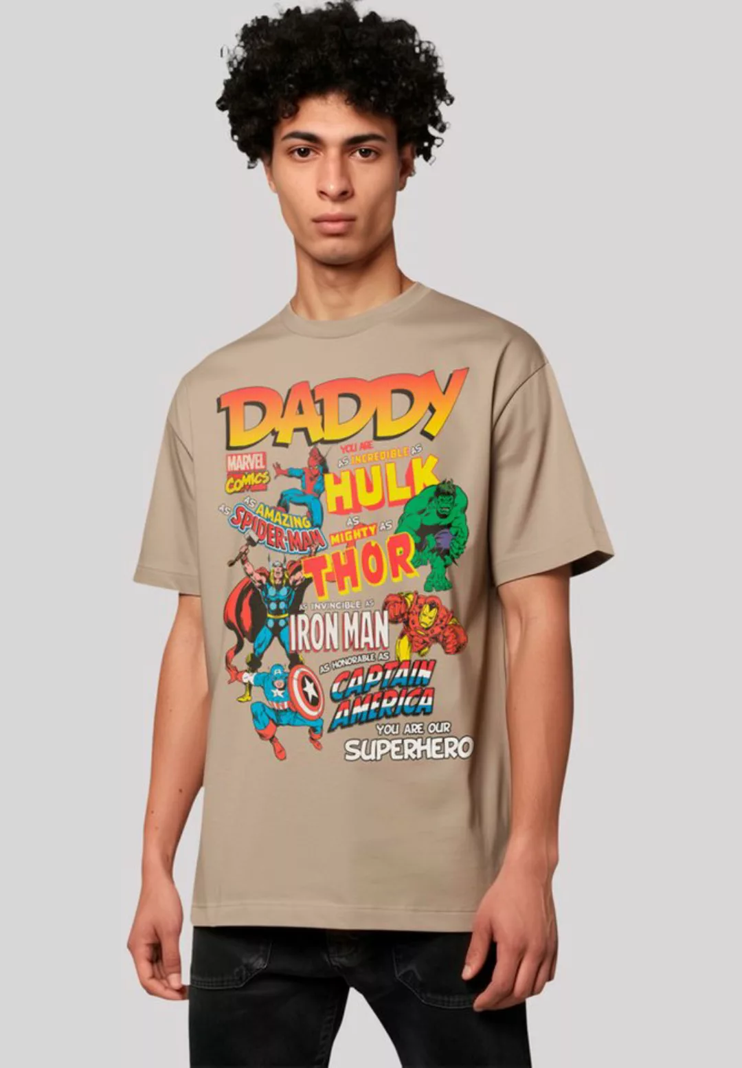 F4NT4STIC T-Shirt Marvel Comics Our Dad Superhero Premium Qualität günstig online kaufen