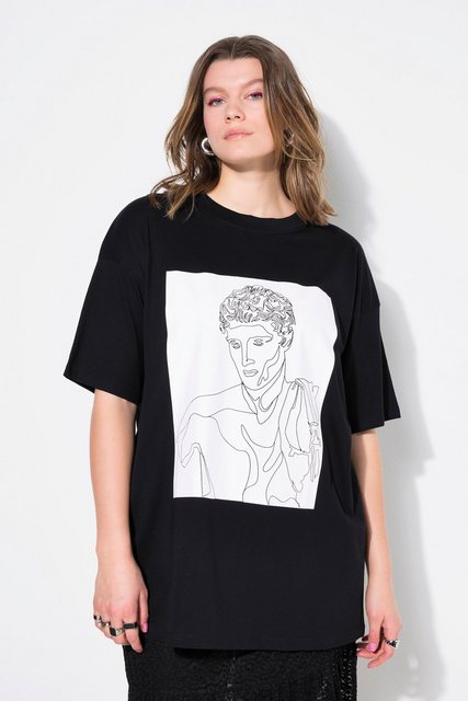 Studio Untold T-Shirt T-Shirt Oversize Shape Model-Scribbleprint günstig online kaufen