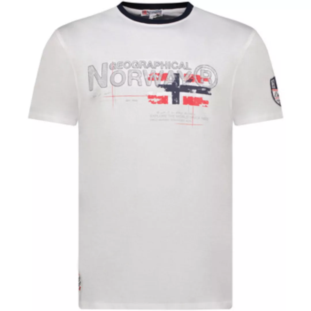 Geographical Norway  T-Shirt SY1450HGN-White günstig online kaufen