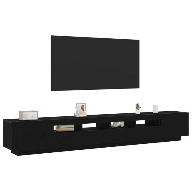 vidaXL TV-Schrank TV-Schrank Set von 3 Schwarze Eiche Holzwerkstoff Mittel günstig online kaufen