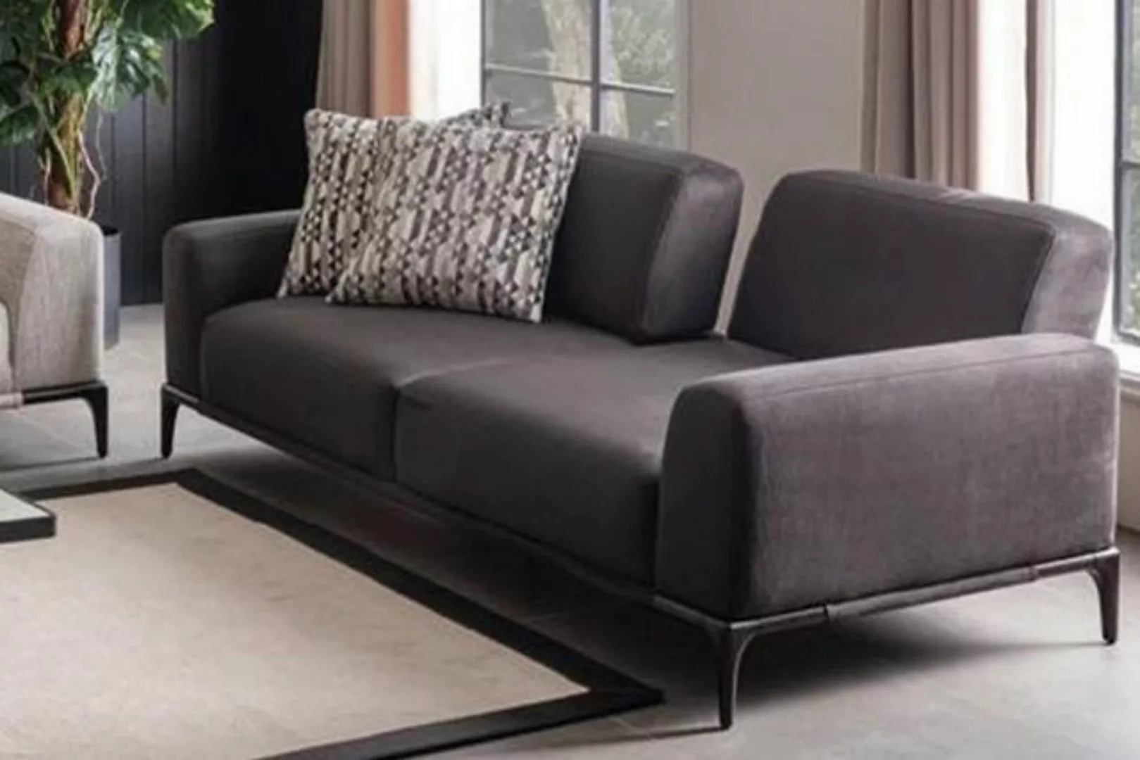 JVmoebel Sofa, Sofa 3Sitzer Braun Sofas Stil Luxus Wohnzimmer Modernes Desi günstig online kaufen