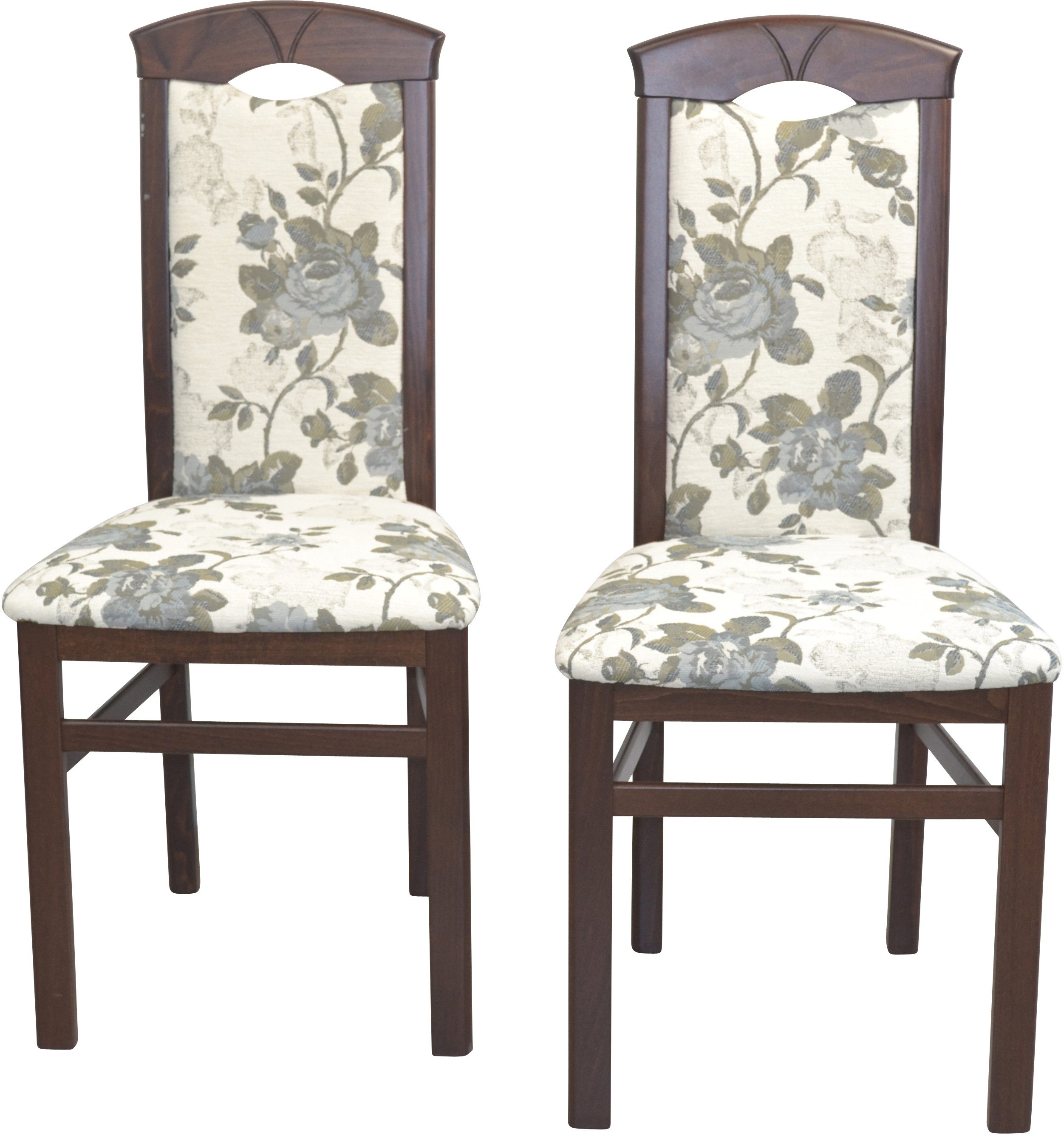 HOFMANN LIVING AND MORE Esszimmerstuhl, (Set), 2 St., Webstoff-Polyester günstig online kaufen