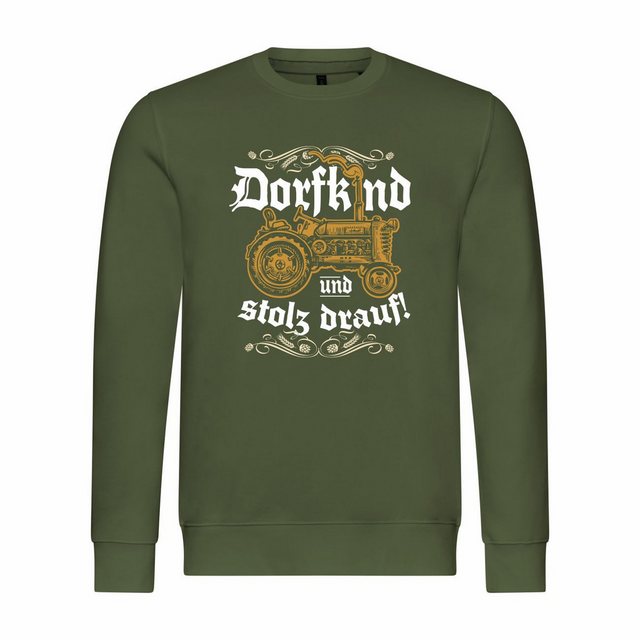 deinshirt Kapuzenpullover Herren Pullover Dorfkind und stolz drauf Mit Prin günstig online kaufen