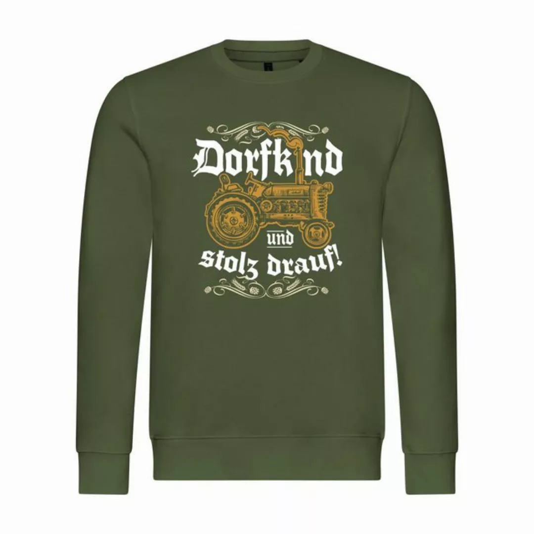 deinshirt Kapuzenpullover Herren Pullover Dorfkind und stolz drauf Mit Prin günstig online kaufen