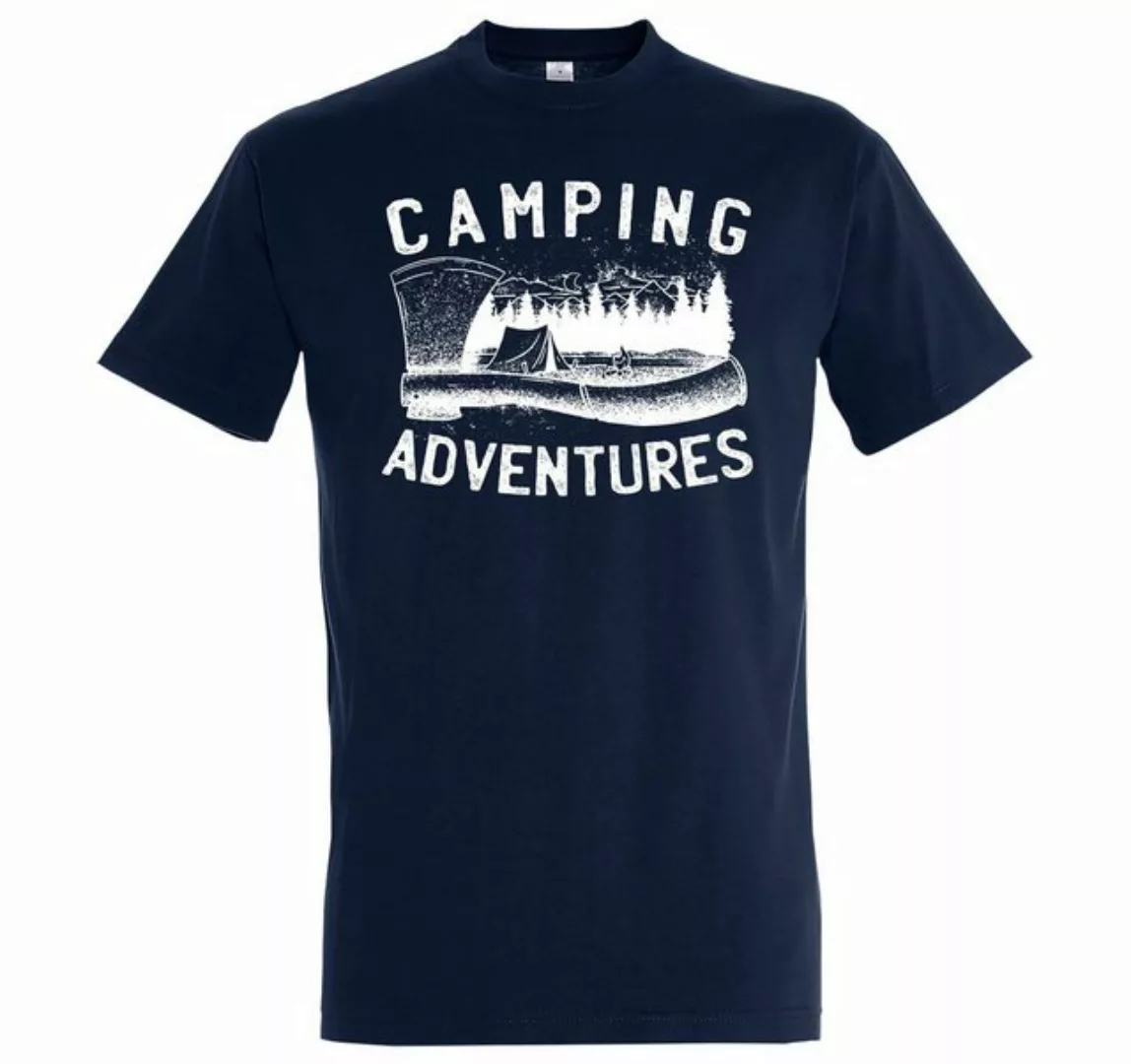 Youth Designz T-Shirt Camping Adventures Herren T-Shirt mit trendigem Front günstig online kaufen