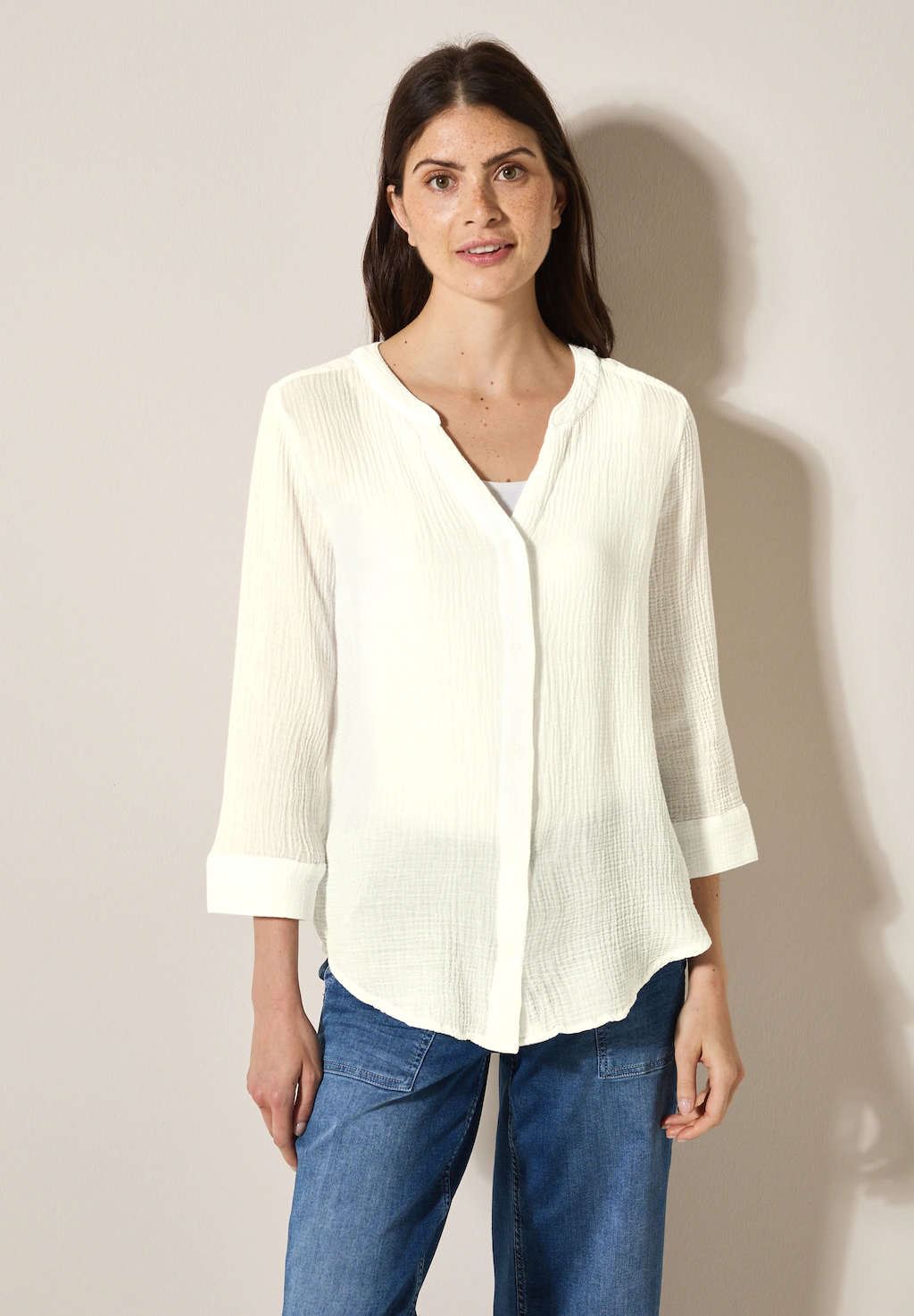 Cecil Shirtbluse, aus reiner Baumwolle günstig online kaufen