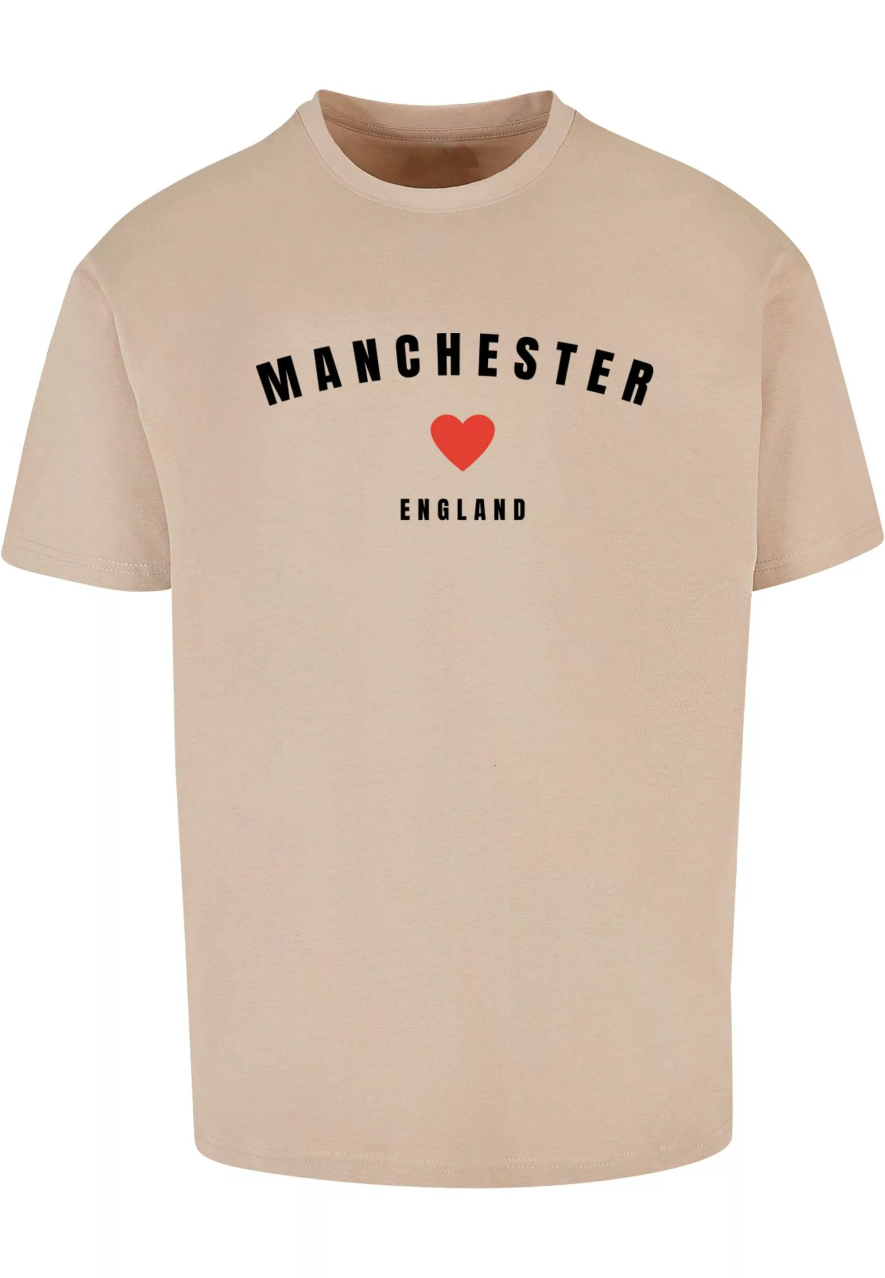 Merchcode T-Shirt "Merchcode Herren Manchester Heavy Oversize Tee-BY102" günstig online kaufen