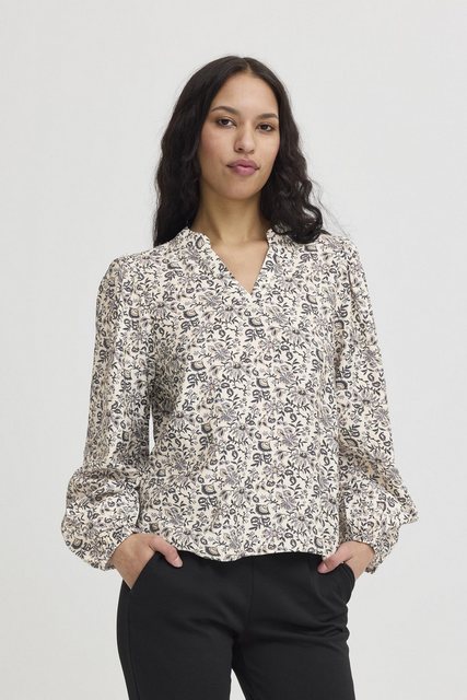 Ichi Langarmbluse IXHARPER Modische Bluse mit Muster günstig online kaufen