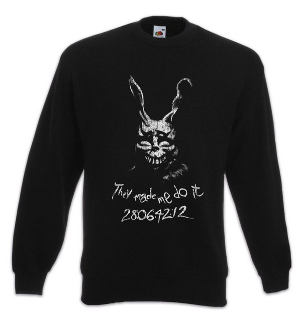 Urban Backwoods Sweatshirt Frank The Rabbit Sweatshirt They Made Me Do It D günstig online kaufen