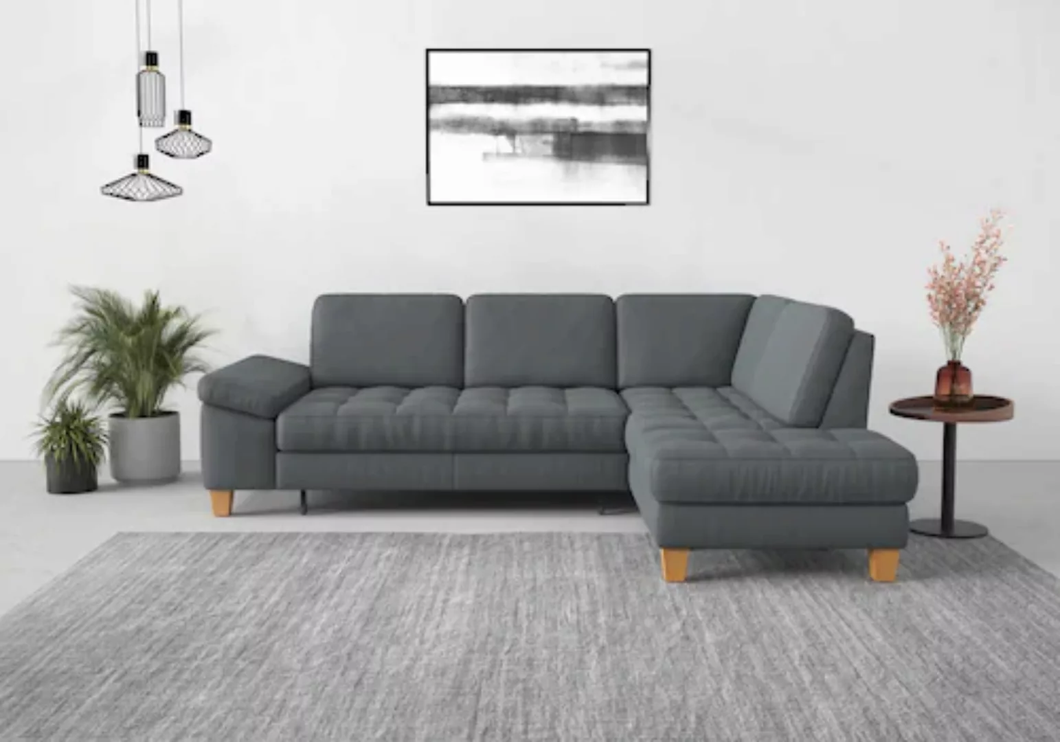 sit&more Ecksofa Westham L-Form, mit Ottomane, mit oder ohne Bettfunktion, günstig online kaufen