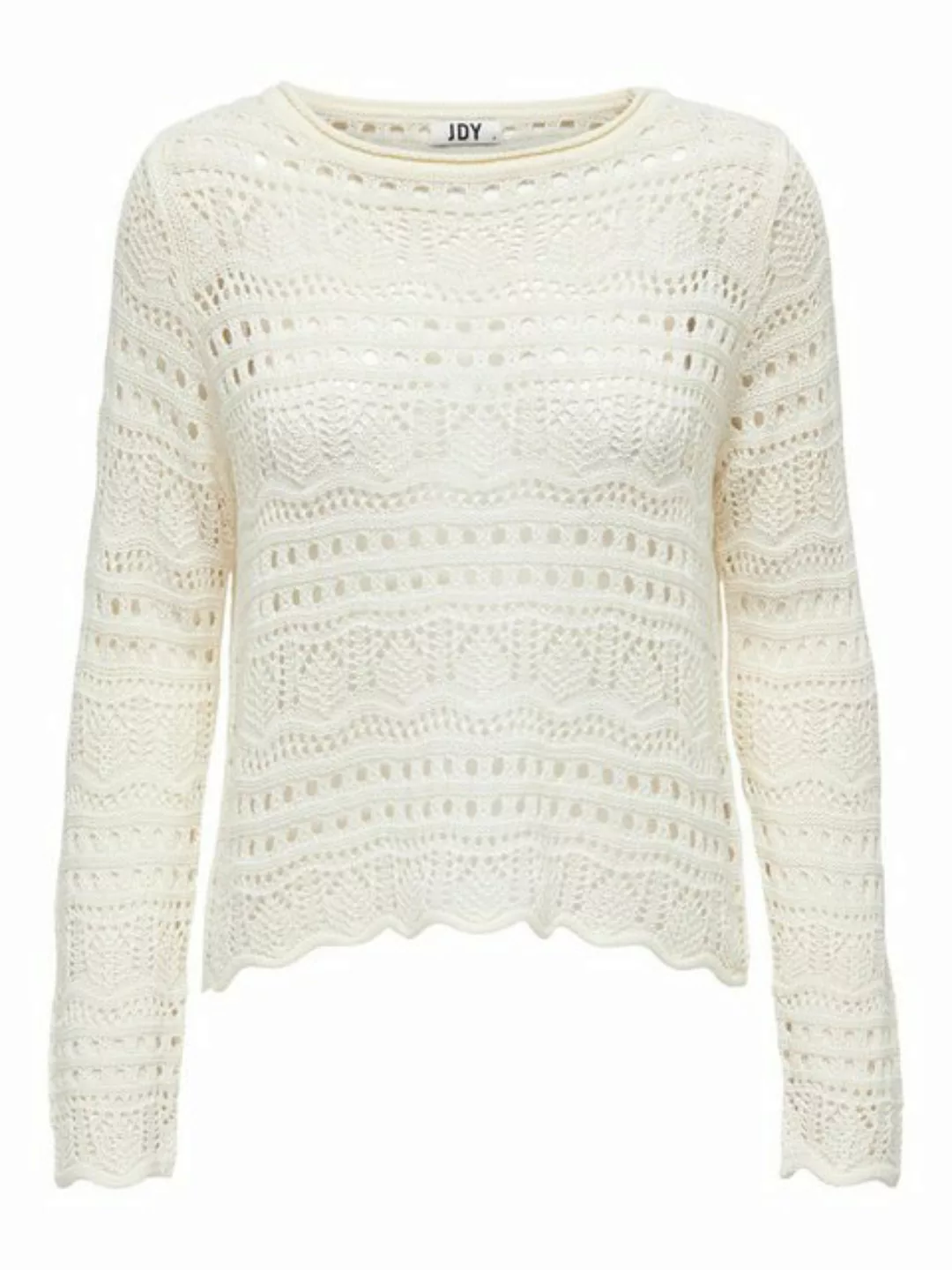 JACQUELINE de YONG Strickpullover Legerer Feinstrick Pullover Weiches Vinta günstig online kaufen