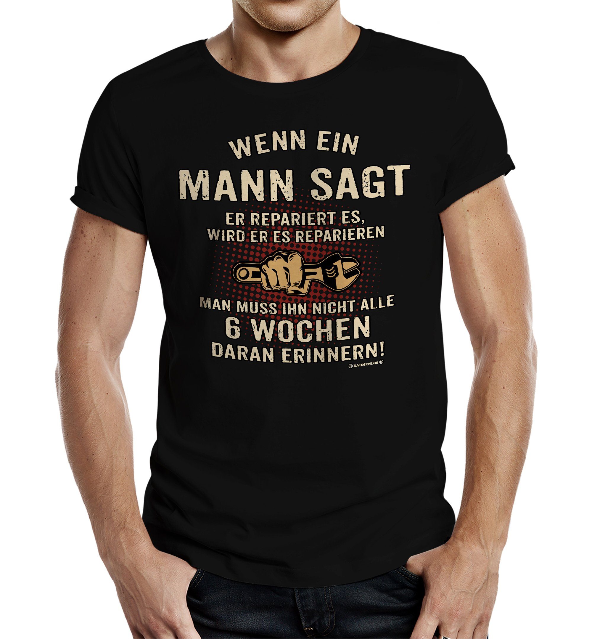 RAHMENLOS® T-Shirt für Handwerker und Ehe-Männer: günstig online kaufen