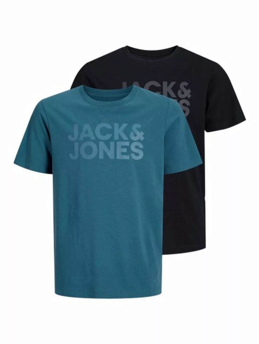 Jack & Jones Junior Rundhalsshirt JJECORP LOGO TEE SS O-NECK 2PK MP JNR (Pa günstig online kaufen