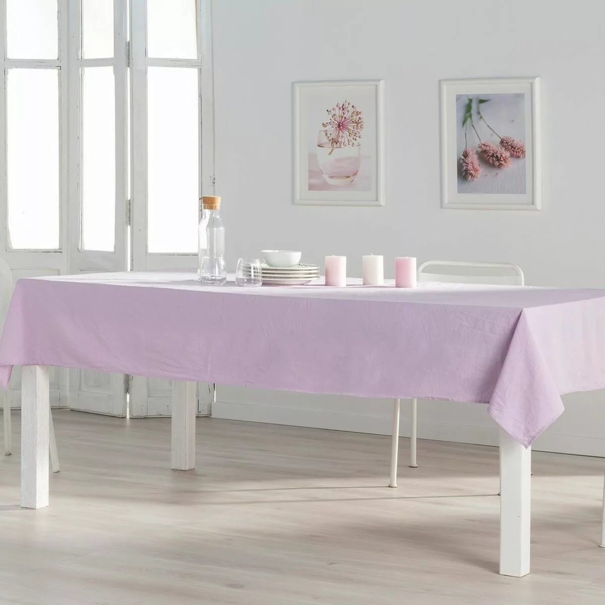 Tischdecke Naturals Lila günstig online kaufen