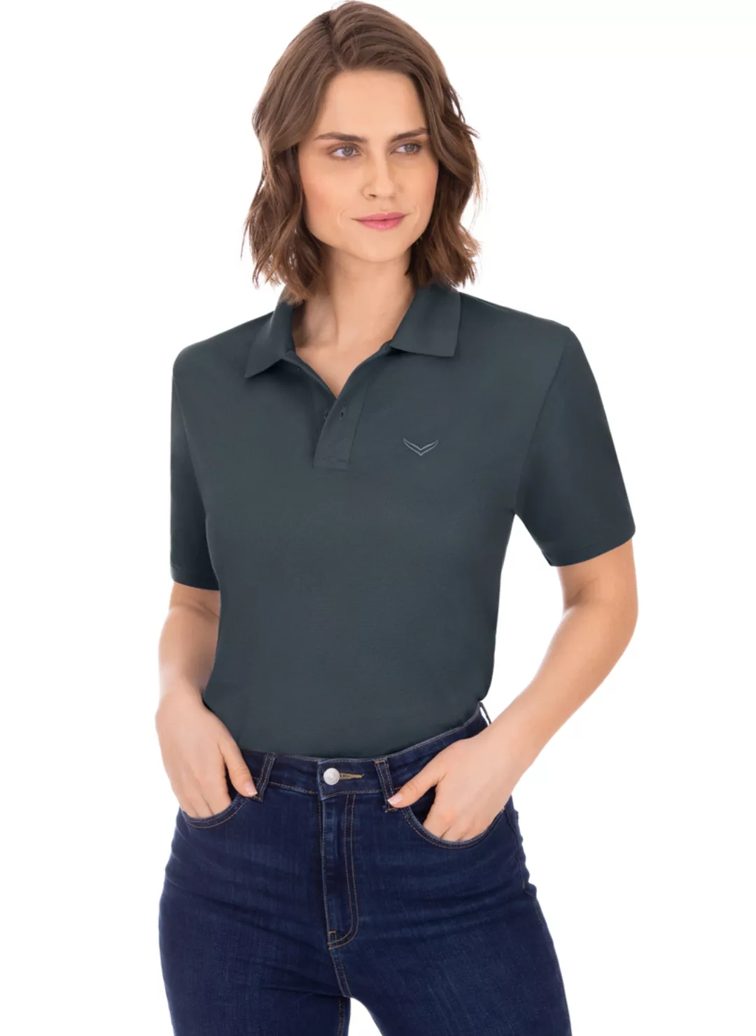 Trigema Poloshirt "TRIGEMA Poloshirt DELUXE Piqué" günstig online kaufen