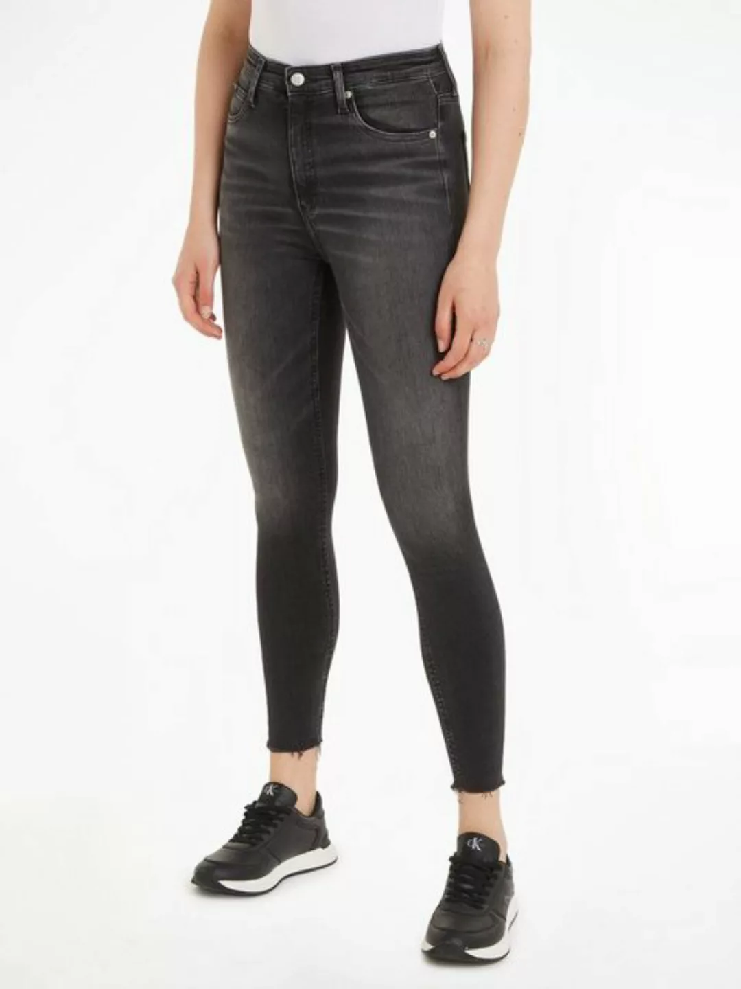 Calvin Klein Jeans Ankle-Jeans HIGH RISE SUPER SKINNY ANKLE günstig online kaufen