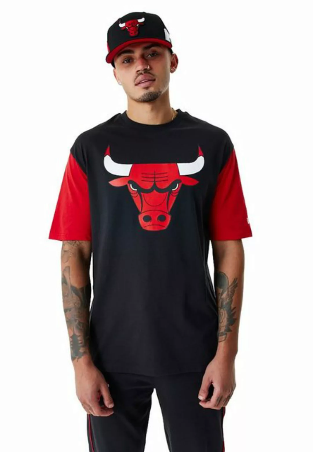 New Era T-Shirt New Era Herren T-Shirt NBA COLOR INSERT OS CHICAGO BULLS TE günstig online kaufen