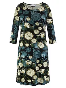 Jersey-Kleid 3/4-Arm Anna Aura blau günstig online kaufen