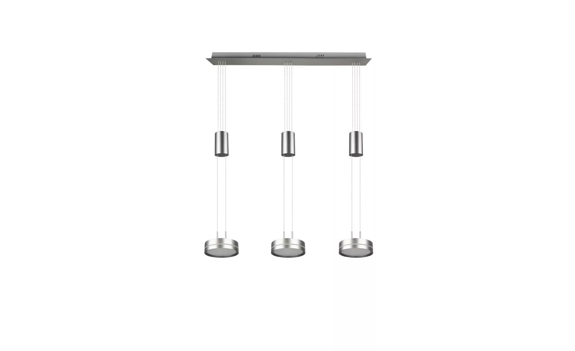 TRIO Pendelleuchte FRANKLIN 326510307 nickel matt Aluminium B/H/T: ca. 85x1 günstig online kaufen