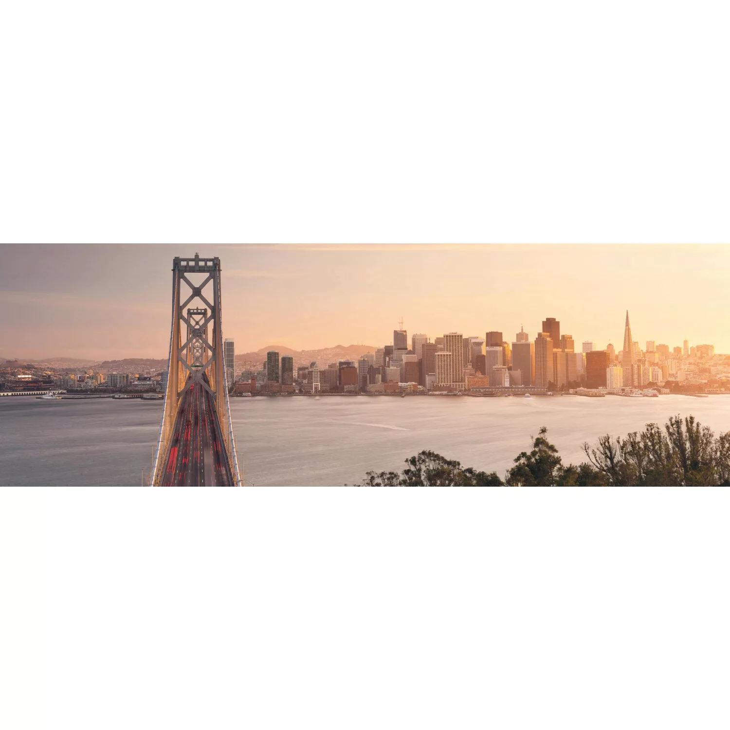 KOMAR Vlies Fototapete - California Dreaming - Größe 300 x 100 cm mehrfarbi günstig online kaufen